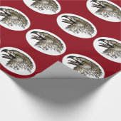 Papier Cadeau Aigle Criant (Coin)