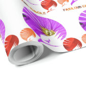 Papier Cadeau aigle fabuleux (Coin rond)