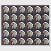Papier cadeau Aigle fier (Plat)