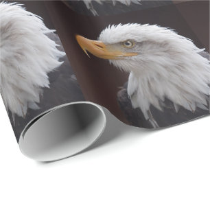 Papier cadeau Aigle fier