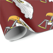 Papier Cadeau Aigle juridique (Coin rond)