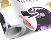 Papier Cadeau aigle merveilleux (Coin rond)