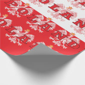Papier Cadeau Aigles rouges de Pologne (Coin)