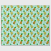 Papier Cadeau Aiguille hawaïenne bleu clair (Plat)
