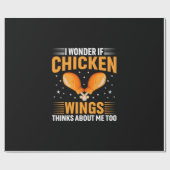 Papier Cadeau Aile de poulet (Plat)