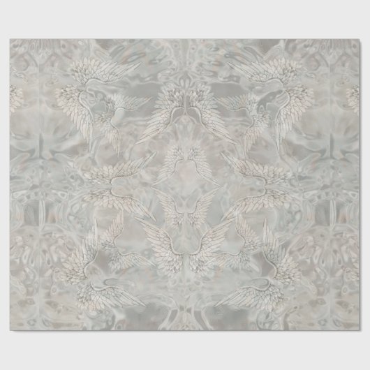 Papier Cadeau Ailes d'ange (Plat)
