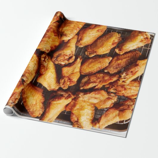 Papier Cadeau Ailes de poulet (Déroulé)