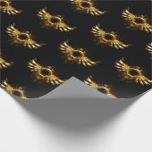 Papier Cadeau Ailes de Steampunk (Coin)