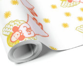 Papier Cadeau Ailes des anges (Coin rond)