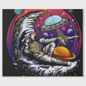 Papier Cadeau Aimant en pierre. (Plat)