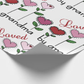 Papier Cadeau Aimé par grand-mère (Coin)