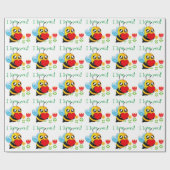 Papier Cadeau Aimer Bee (Plat)