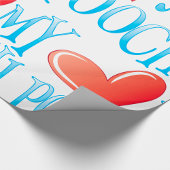 Papier Cadeau Aimer Mon Pooch