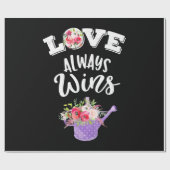 Papier Cadeau | Aimer toujours gagner (Plat)