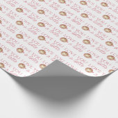 Papier Cadeau Aimez-Vous Un Papier À Envelopper En Latte (Coin)