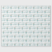 Papier Cadeau Aimez-Vous Un Papier À Envelopper En Latte (Plat)