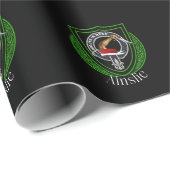 Papier Cadeau Ainslie Scottish Clan Crest (Coin rond)