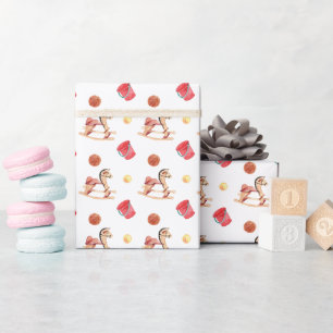 Papier Cadeau Aire de jeux colorée