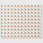 Papier Cadeau Aire de jeux colorée (Plat)