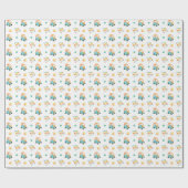 Papier Cadeau Aire de jeux colorée (Plat)