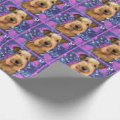 Papier Cadeau Airedale Terrier (Coin)