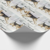 Papier Cadeau Airedale Terrier (Coin)