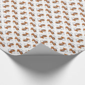 Papier Cadeau Airedale Terrier Histoire (Coin)