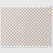 Papier Cadeau Airedale Terrier Histoire (Plat)