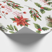 Papier Cadeau Ajouter le logo de l'entreprise Fêtes des employés (Coin)