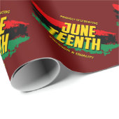 Papier Cadeau Ajouter un nom Modifier le texte Célébrer la liber (Coin rond)