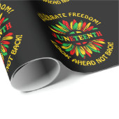 Papier Cadeau Ajouter un nom Modifier le texte Junetten Sunflowe (Coin rond)