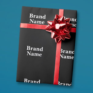 Papier Cadeau Ajouter une marque commerciale ou un autre texte