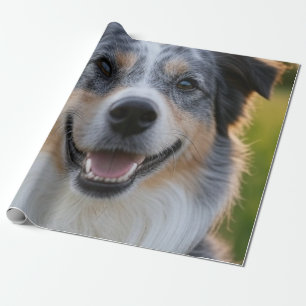 Papier Cadeau Ajouter une Personnaliser photo pour animaux domes
