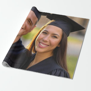Papier Cadeau Ajouter une photo de remise de diplômes Personnali