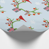 Papier Cadeau Ajouter Votre Image/Logo Reindeer Antlers Noël (Coin)