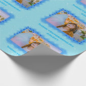 Papier Cadeau Ajouter Votre Photo Papier Galaxy Gratuit (Coin)