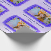 Papier Cadeau Ajouter Votre Photo Papier Galaxy Gratuit (Coin)