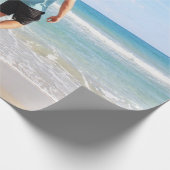 Papier Cadeau Ajouter votre propre photo et/ou texte (Coin)