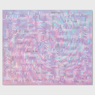 Papier Cadeau Ajoutez un nom