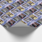 Papier Cadeau Ajoutez votre joyeux anniversaire de photos (Coin)