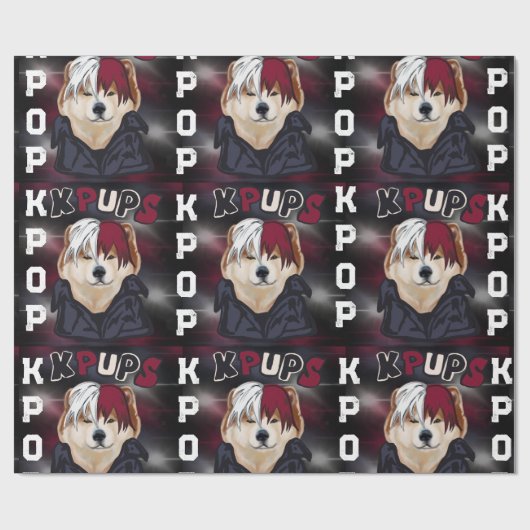 PAPIER CADEAU AKITA (Plat)