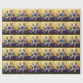 Papier Cadeau Akitas (Plat)