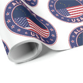 Papier Cadeau Alaska (Coin rond)