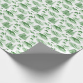 Papier Cadeau Alaska Animal Toile (Emerald Green) (Coin)