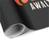 Papier Cadeau Alaska Attend ! (Coin rond)