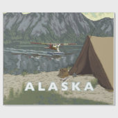 Papier Cadeau Alaska Bush Plane Souvenirs (Plat)