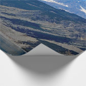 Papier Cadeau Alaska Mountains Ocean Pittoresque Photo (Coin)