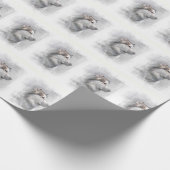 Papier Cadeau Alaskan Malamute chien (Coin)