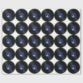 Papier Cadeau Album 33 de LP de disque vinyle (Plat)