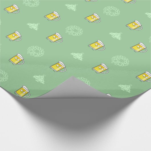 Papier Cadeau Alcool heureux bu par mousse heureuse de stein de (Coin)